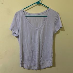 Lululemon v neck tee shirt